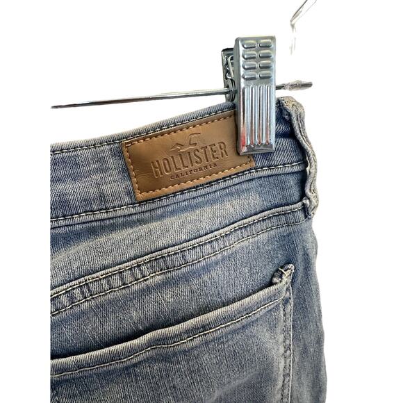 Hollister High-Rise Vintage Flare Jeans Womens 3R (26x31) Blue Light Wash Denim - Picture 3 of 9